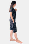 Sweetmoon Long T Shirt Nightdress - Blue — thumbnail 3